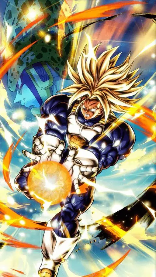 ai character: Super Trunks  background