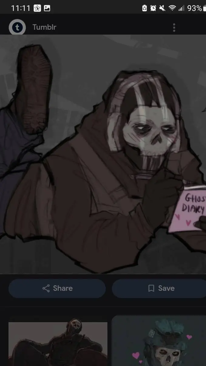 ai character: Ghost😏 background