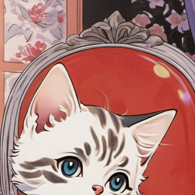 chat with ai character: kitten day