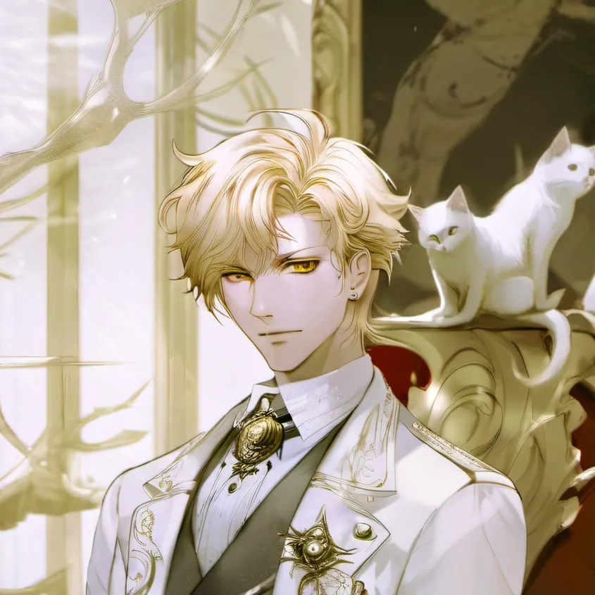 chat with ai character: angry cat king