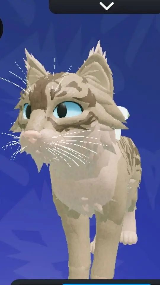 ai character: snow tiger  background