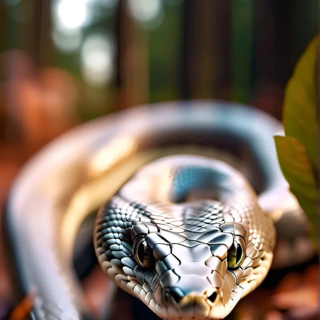 chat with ai character: silver snake 