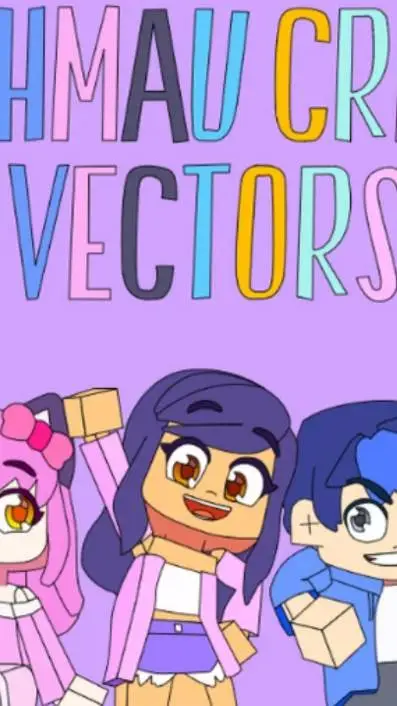 ai character: Aphmau crew!! background