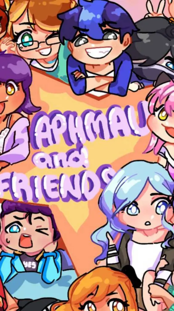 ai character: Aphmau crew😃 background