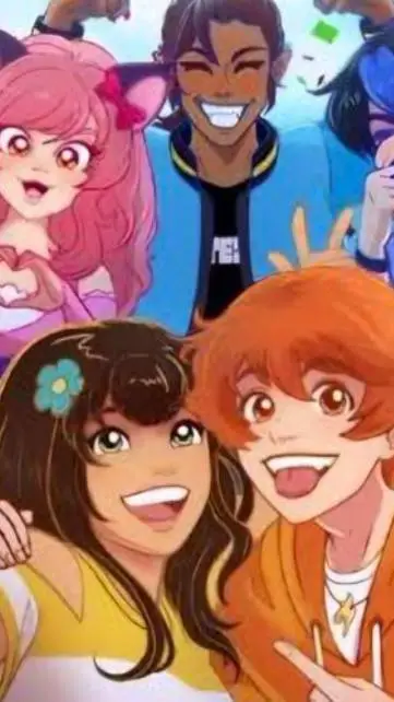 ai character: Aphmau crew!! background