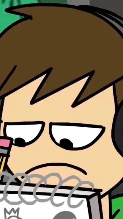 ai character: EDD! ~🧃🎧📝 background