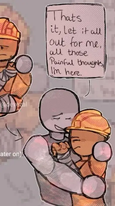 ai character: wallter and mark.  background