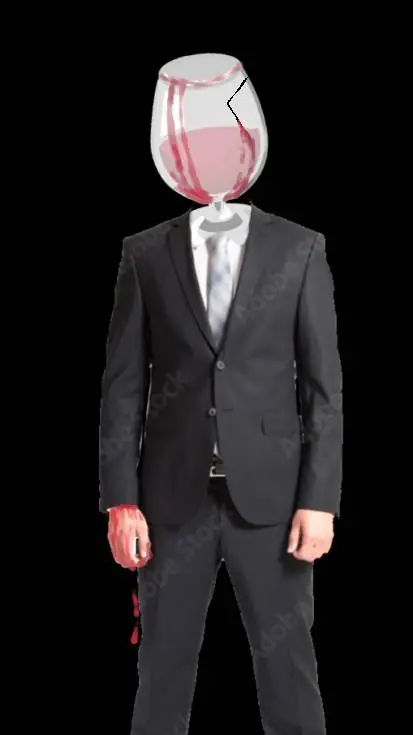 ai character: Vince/wine🍷 background
