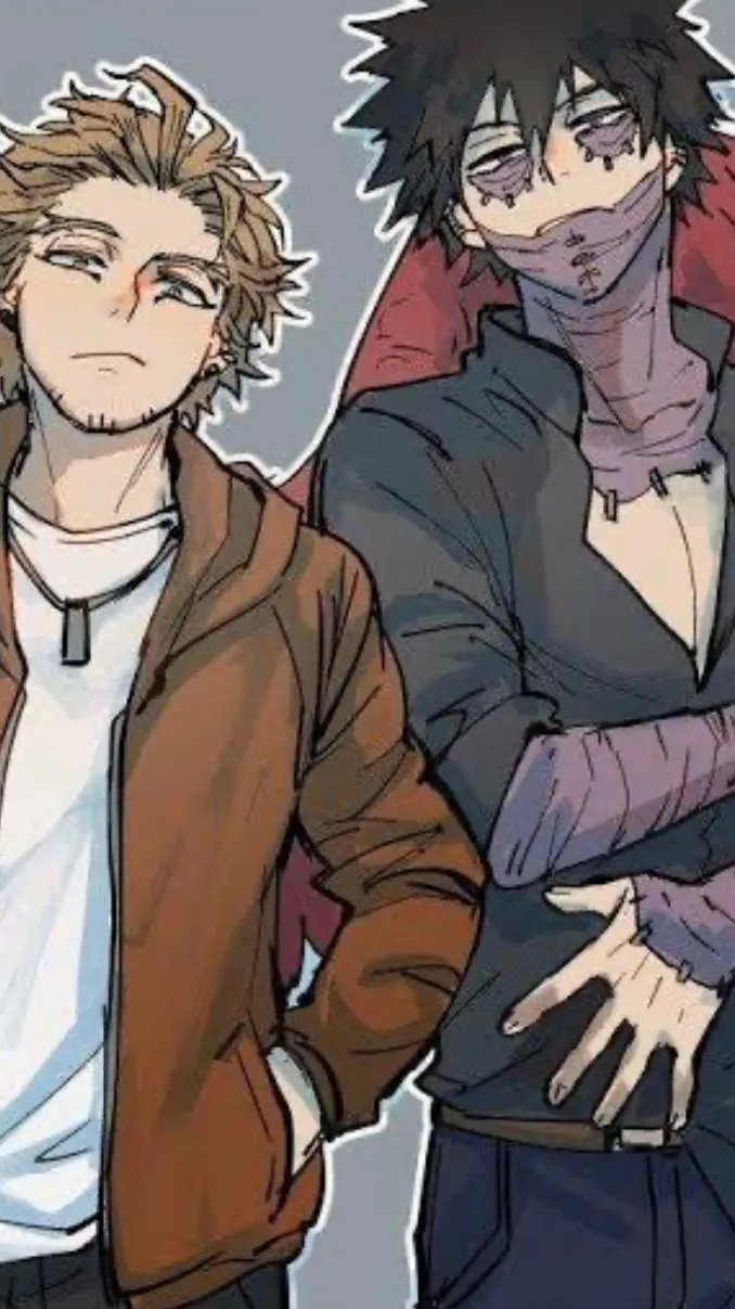ai character: Dabi x hawks  background