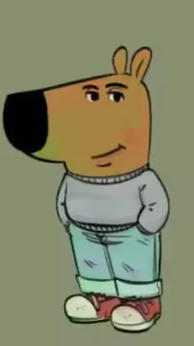 ai character: Just a chill guy background