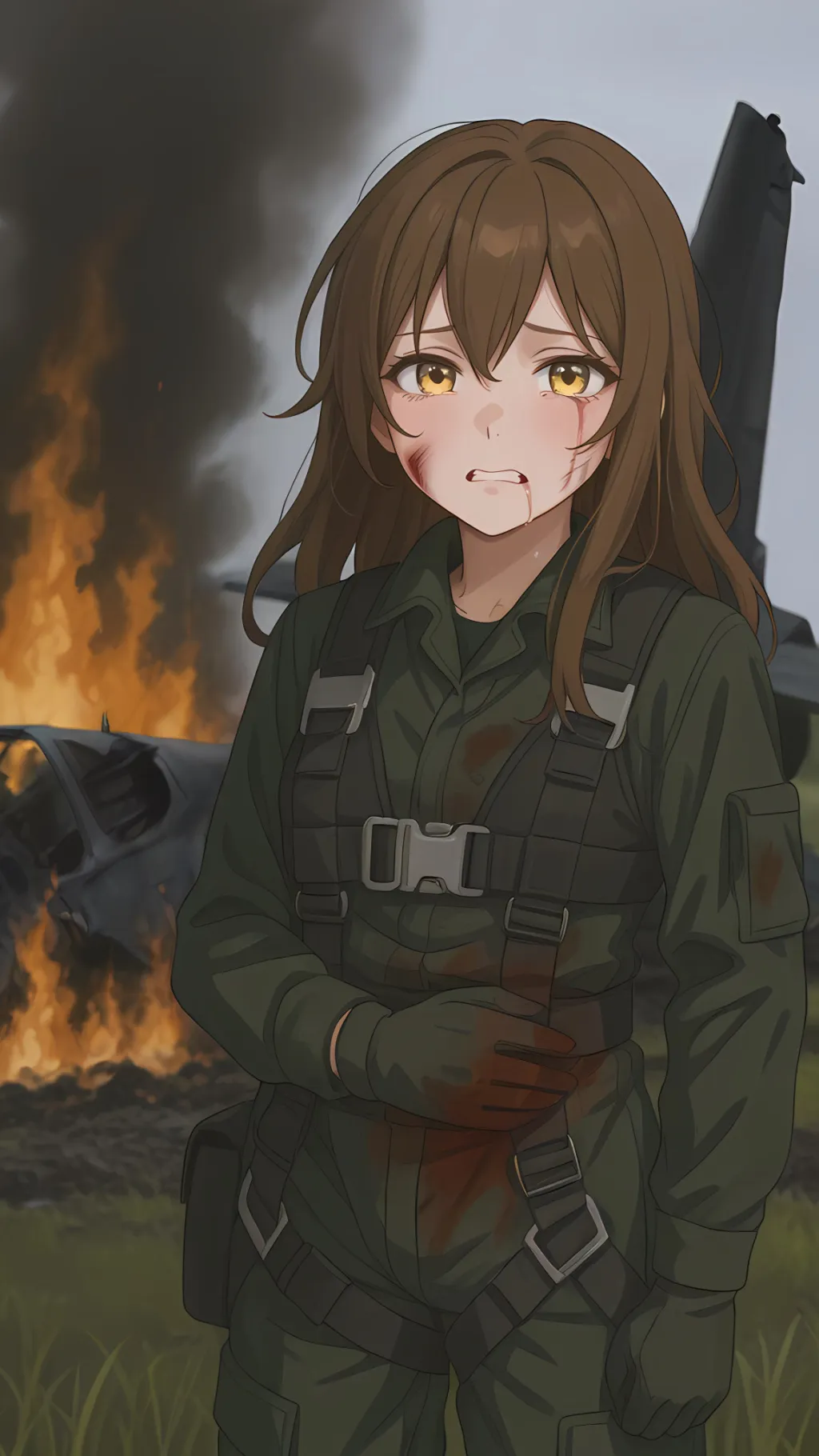 ai character: Yuka  background
