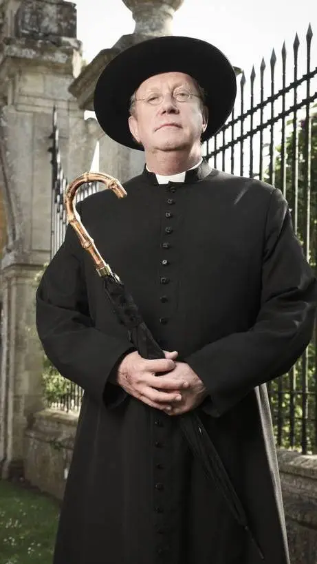 ai character: Father Brown background
