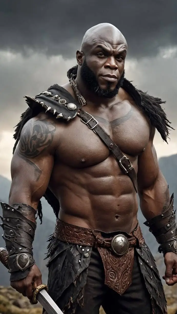 ai character: CHIEF JD ROCK background