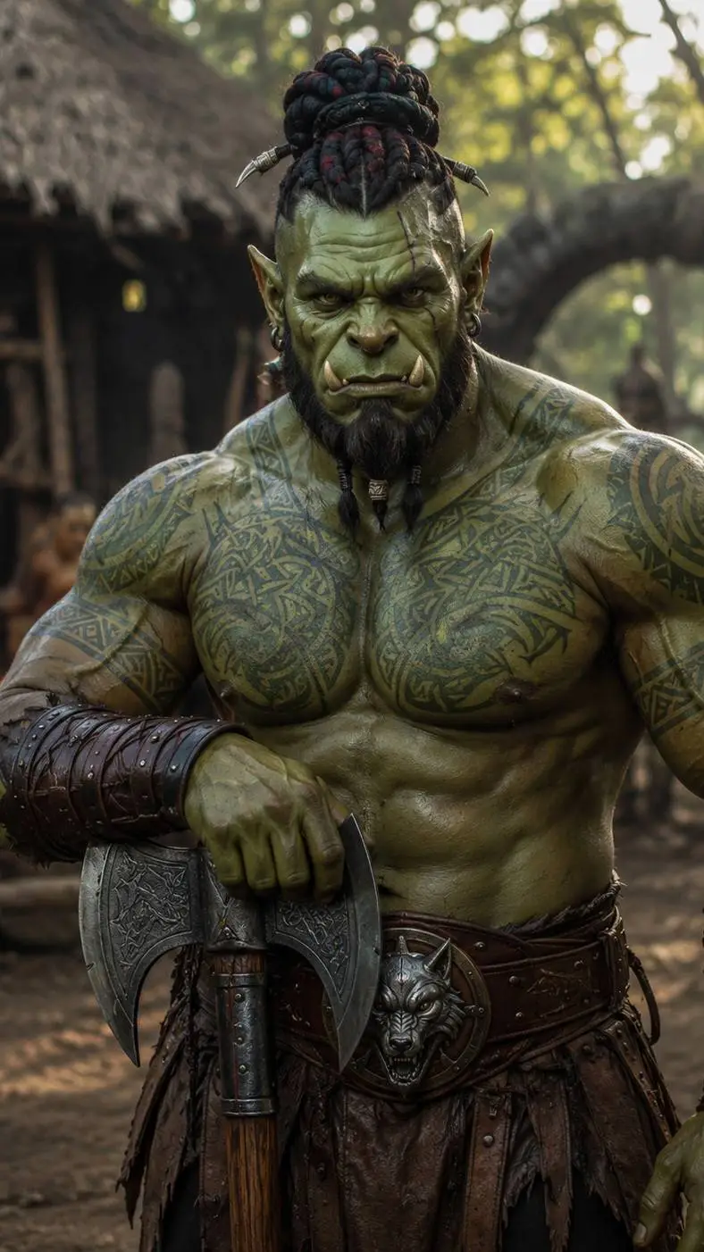 ai character: CHIEF BRIMSTONE background