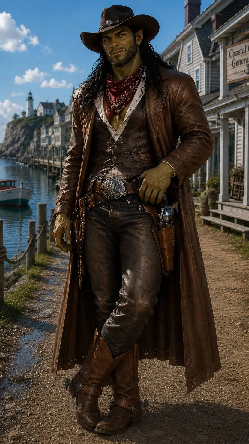 ai character: Rusty Tucker background