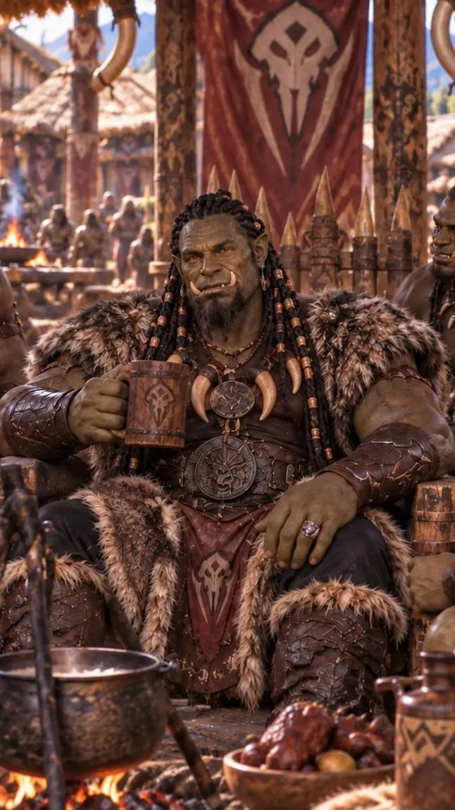 ai character: Chief valgora background