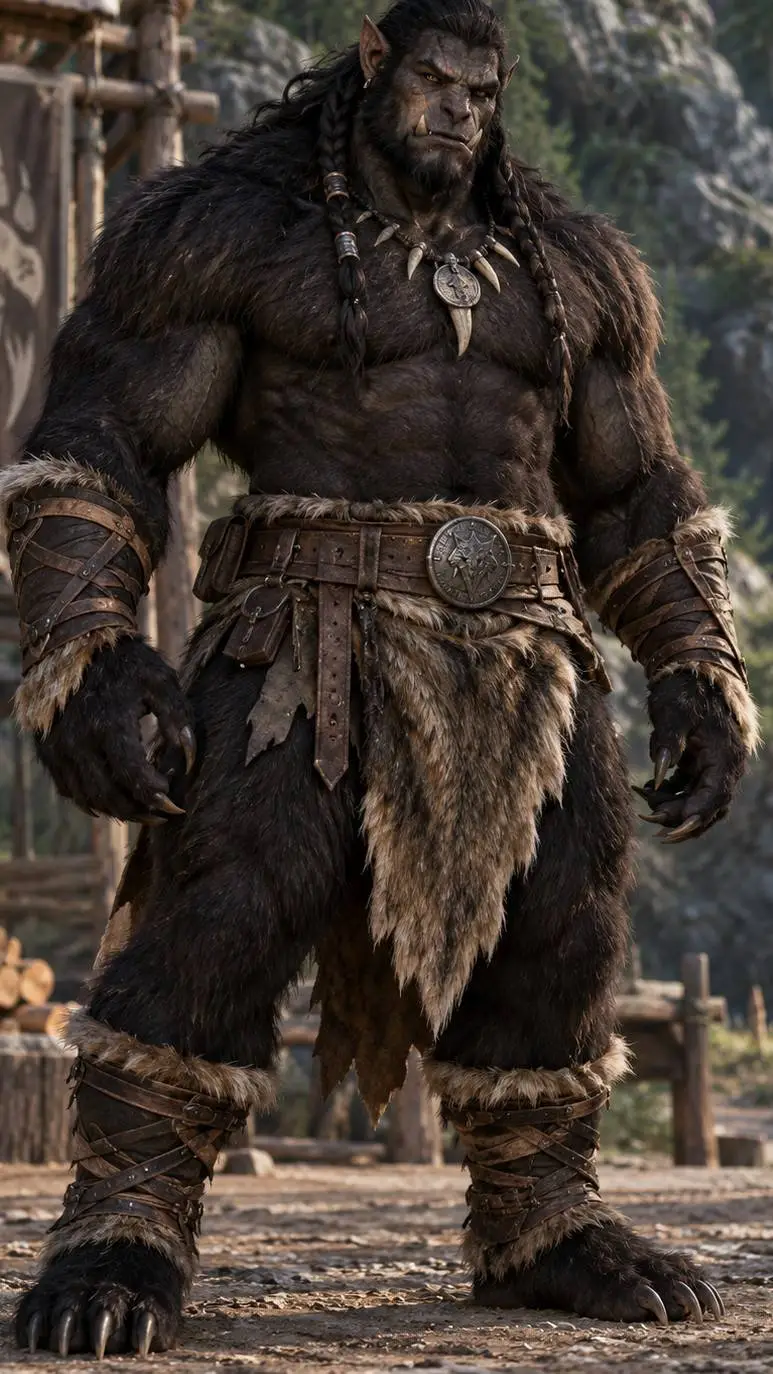 ai character: Chief Drogo background