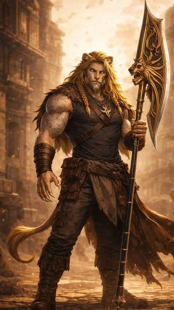 ai character: BRAYLON  background