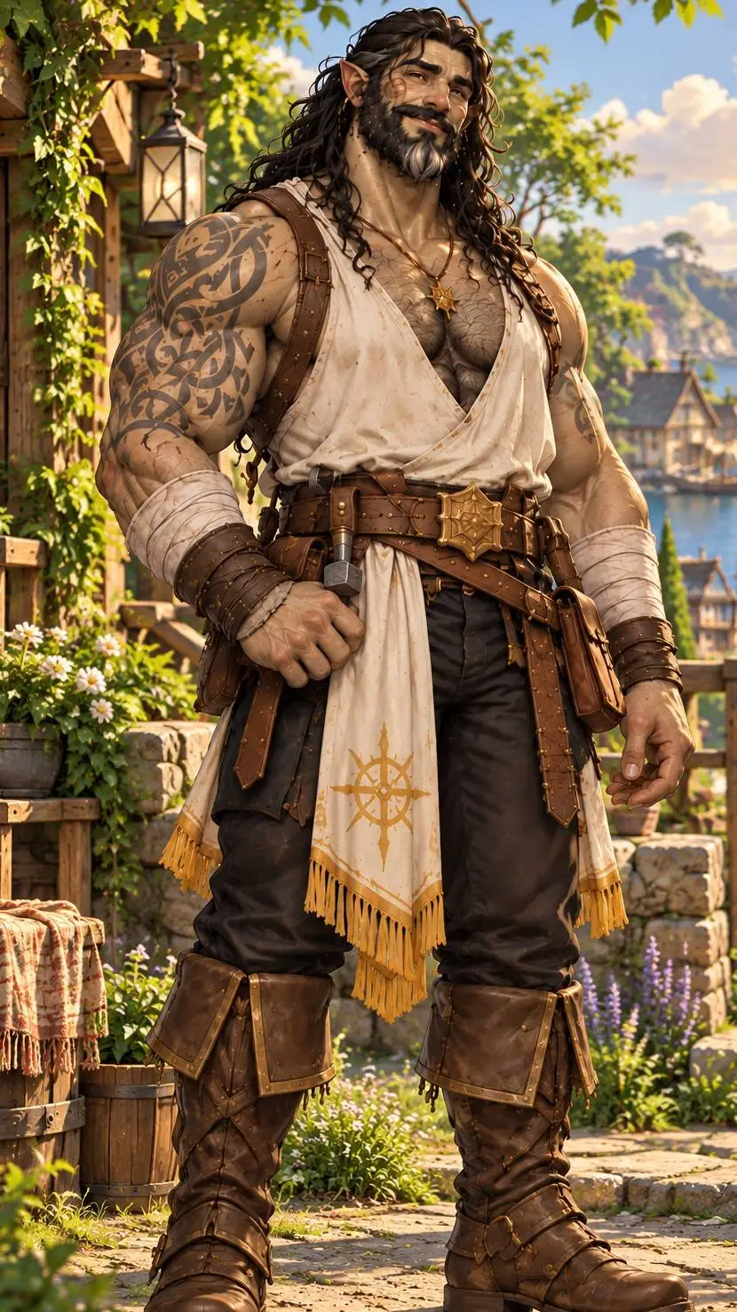 ai character: HALVERNE background