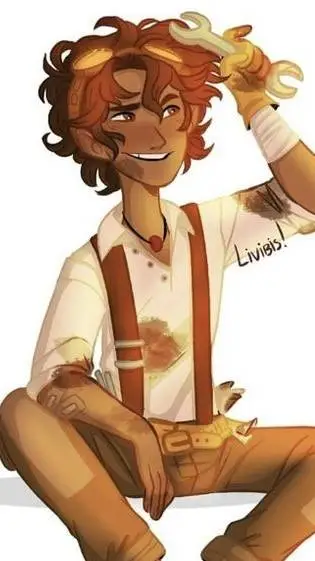 ai character: Leo Valdez  background