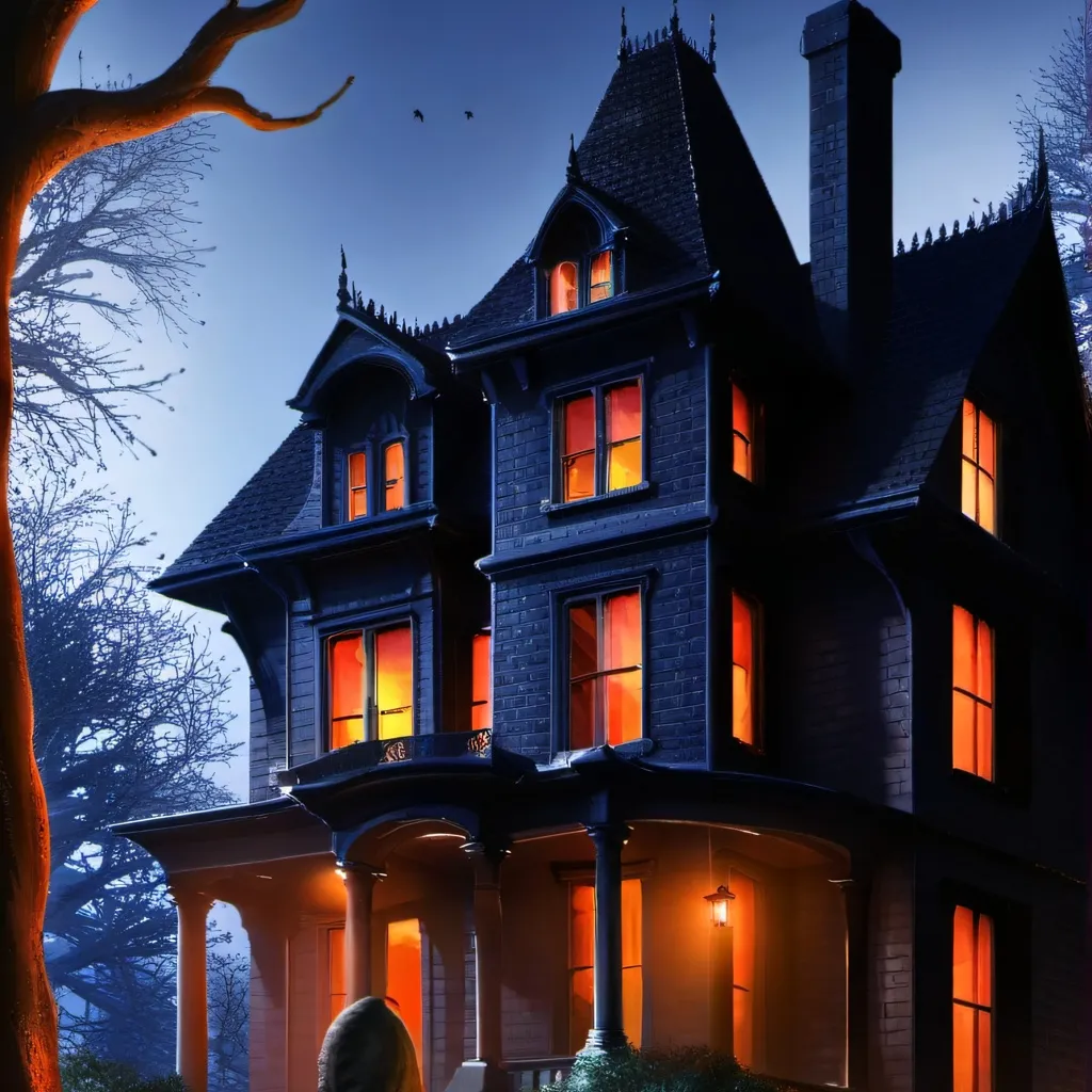chat with ai character: haunted house 