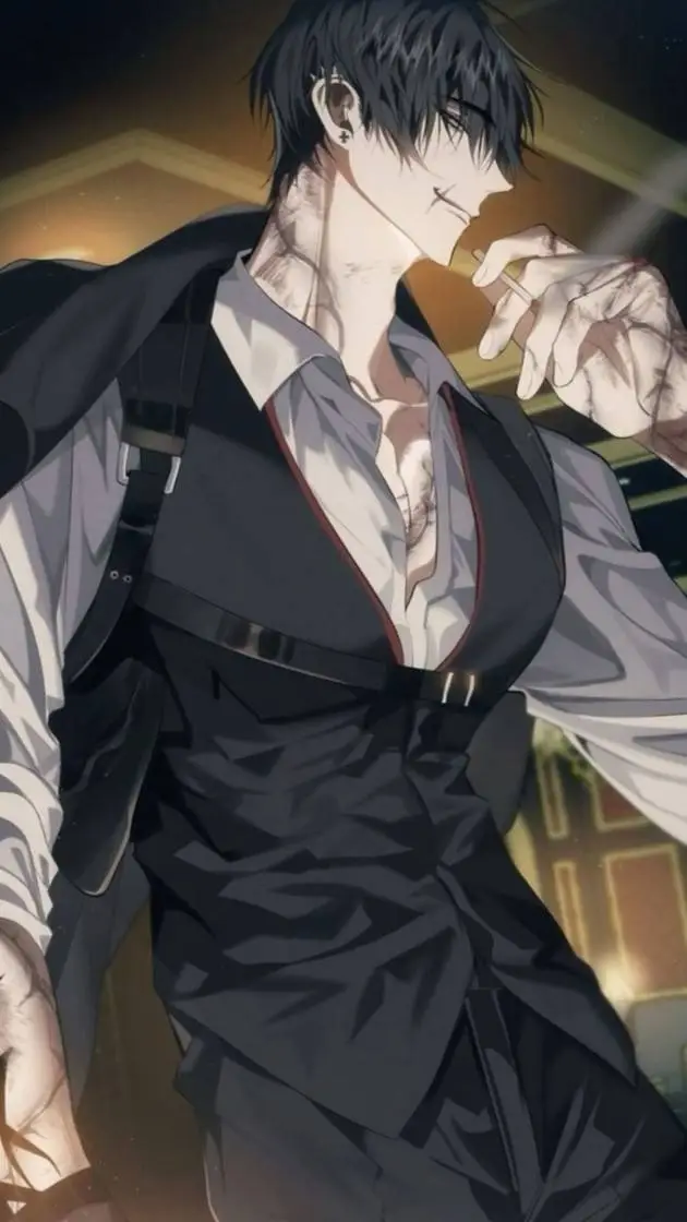 ai character: ash background