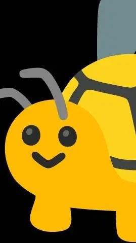 ai character: bee turtle background