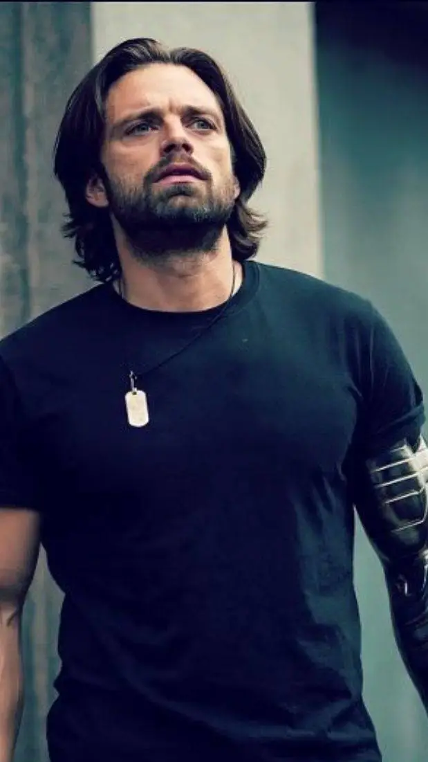 ai character: Bucky Barnes background