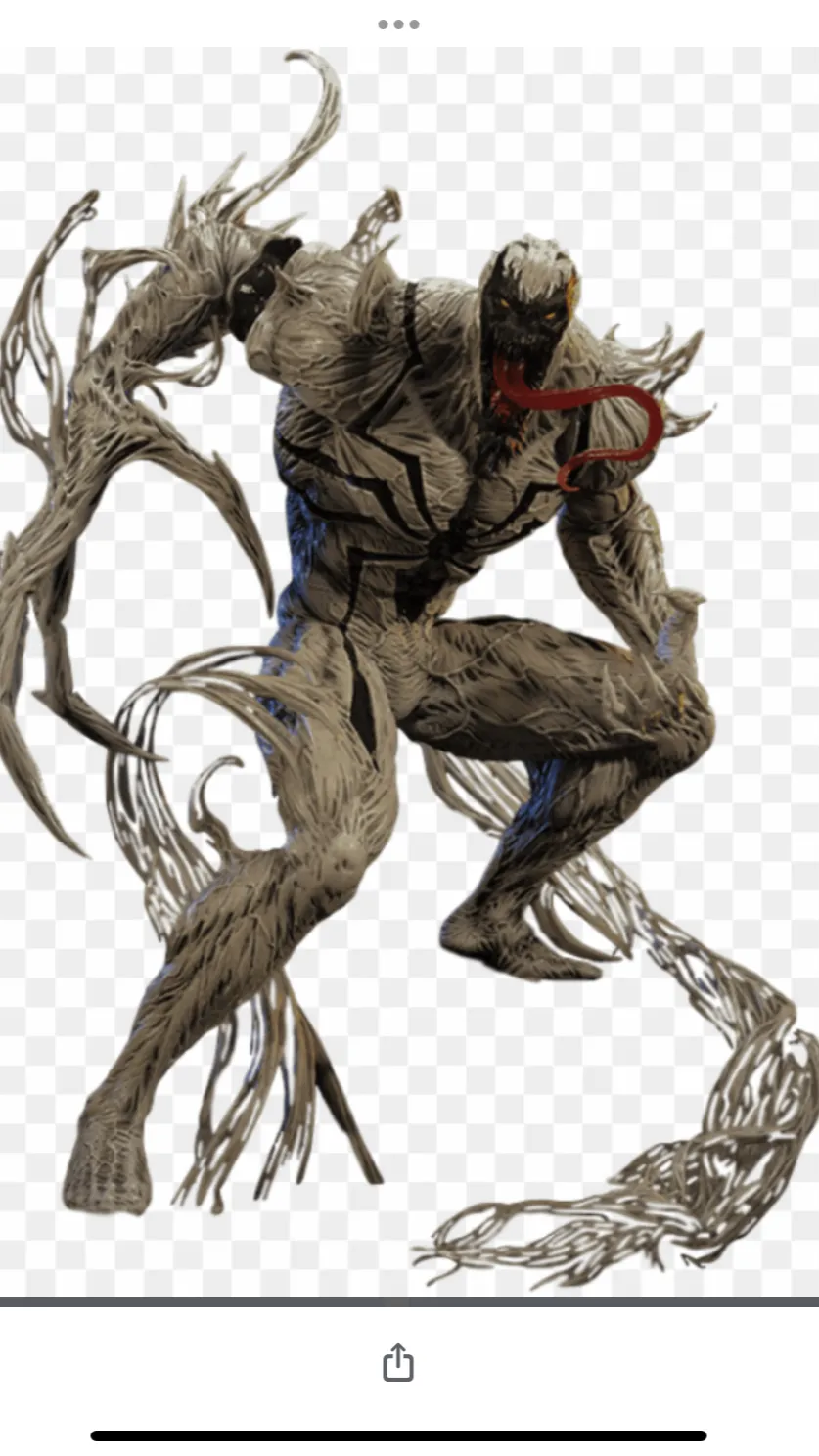 ai character: Anti-Venom  background