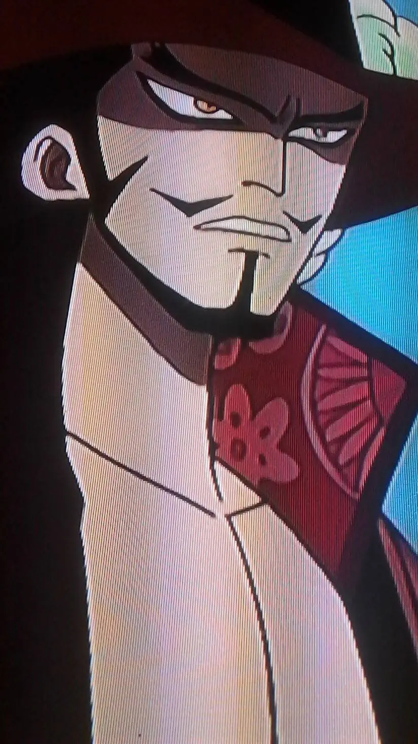 ai character: Dracula mihawk background