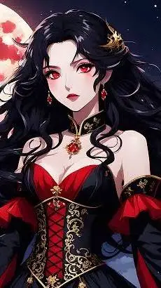 ai character: luna background