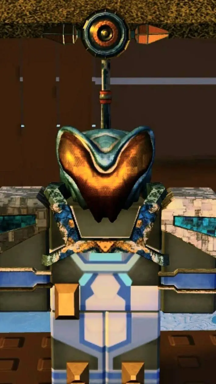 ai character: Blue Mantis (Isle) background