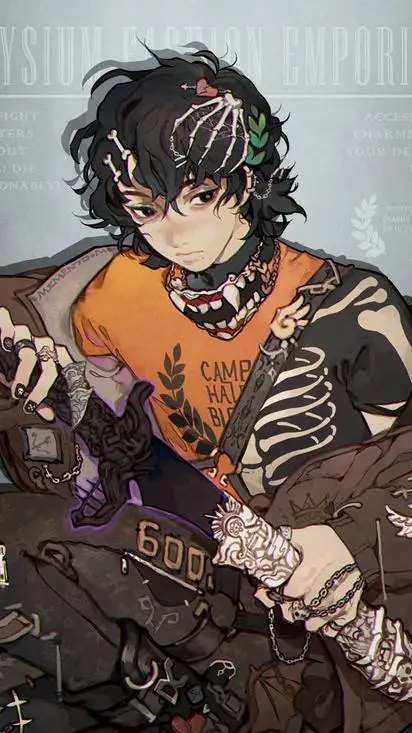 ai character: Nico de angelo background