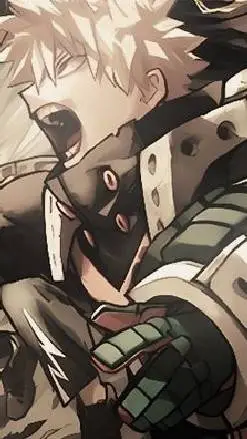 ai character: Katsuki Bakugo <3 background