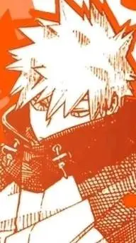 ai character: Katsuki Bakugo background