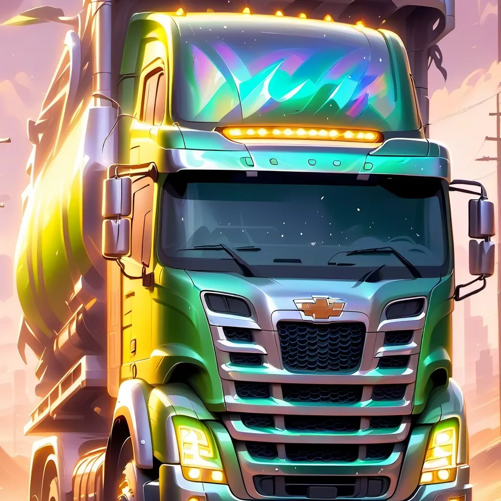 chat with ai character: Rubbish truck dino