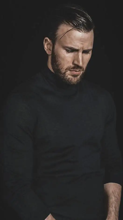 ai character: Chris Evans  background