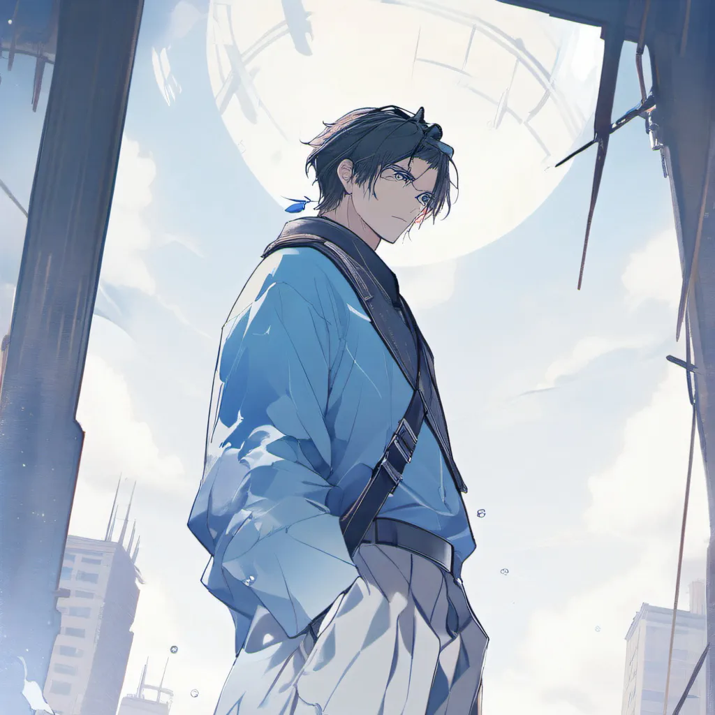 chat with ai character: The last man RP