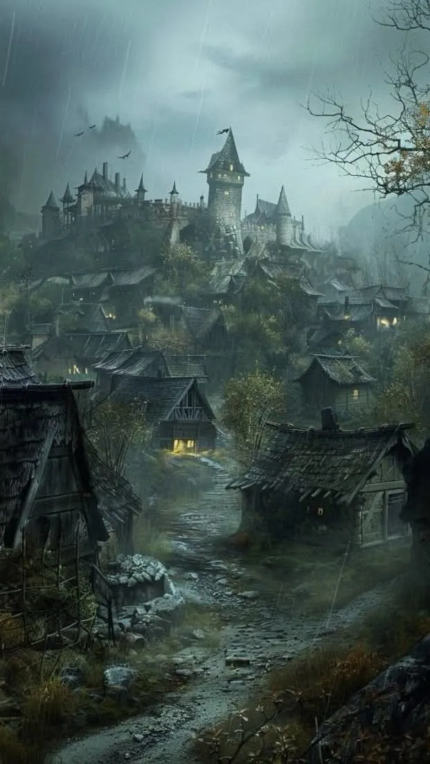 ai character: Eternal Gothic era background