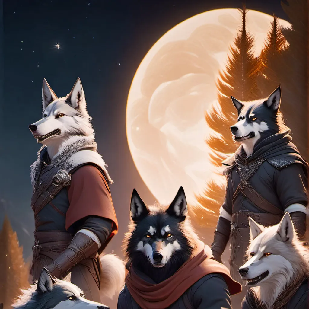 chat with ai character: Wolf World.