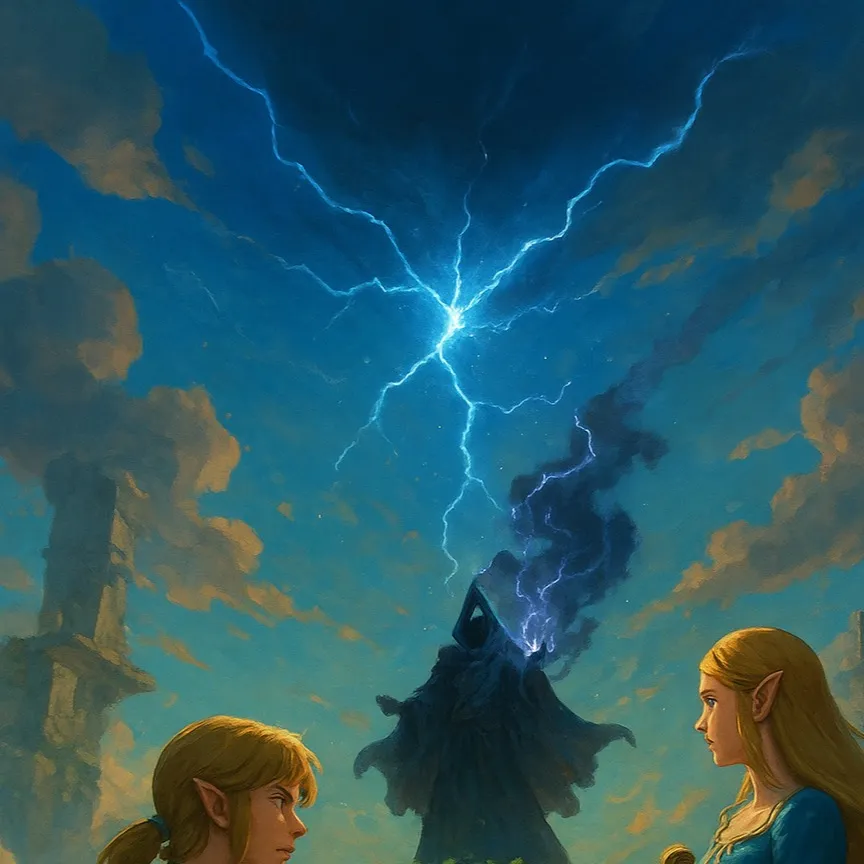 chat with ai character: The Shattered Sky