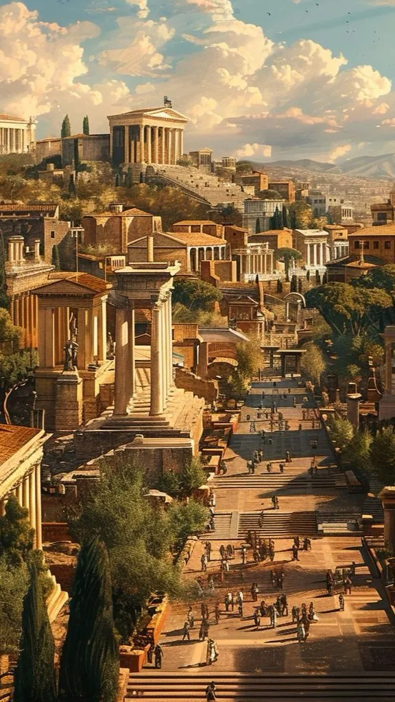 ai character: Ancient Rome RP background