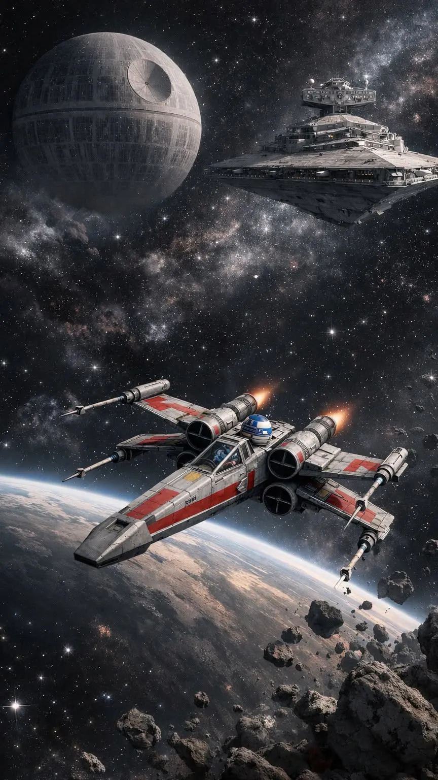 ai character: Star Wars  background