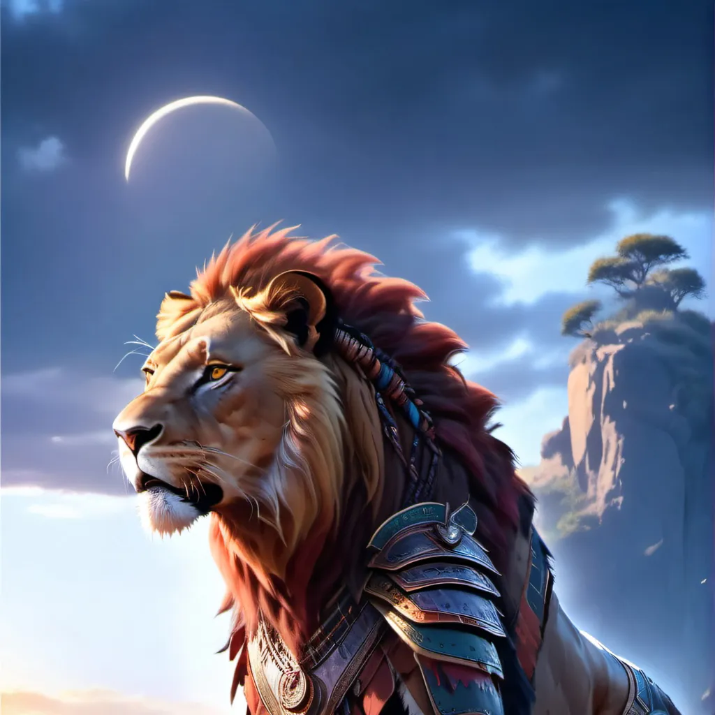 chat with ai character: Lion World