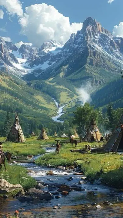 ai character: Native American RP background