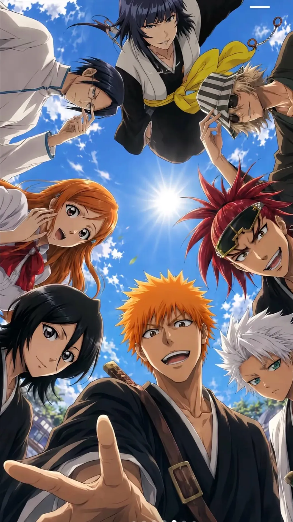 ai character: Bleach background