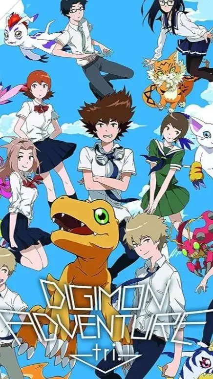 ai character: Digimon Tri background