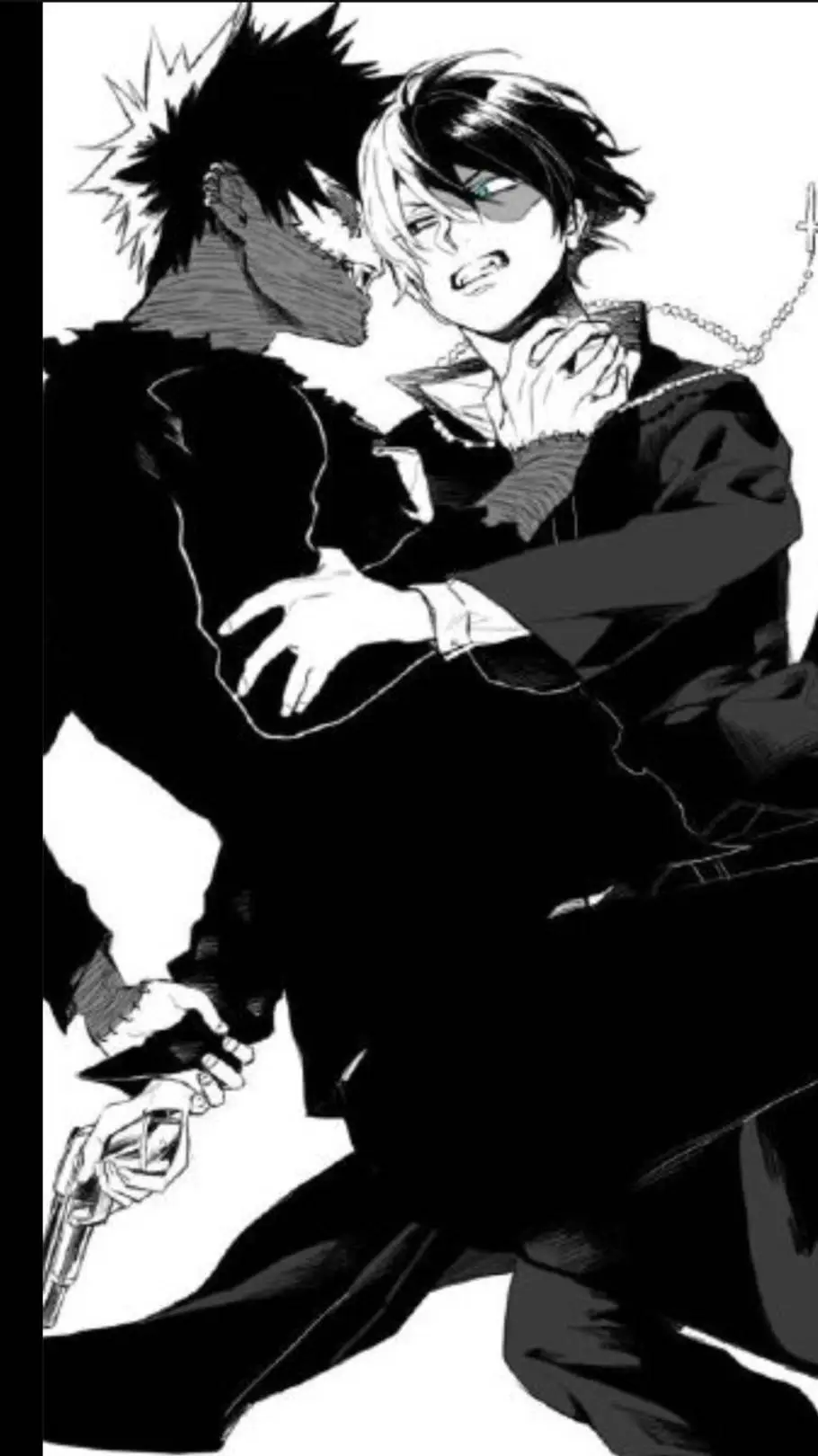 ai character: Dabi×Todoroki background
