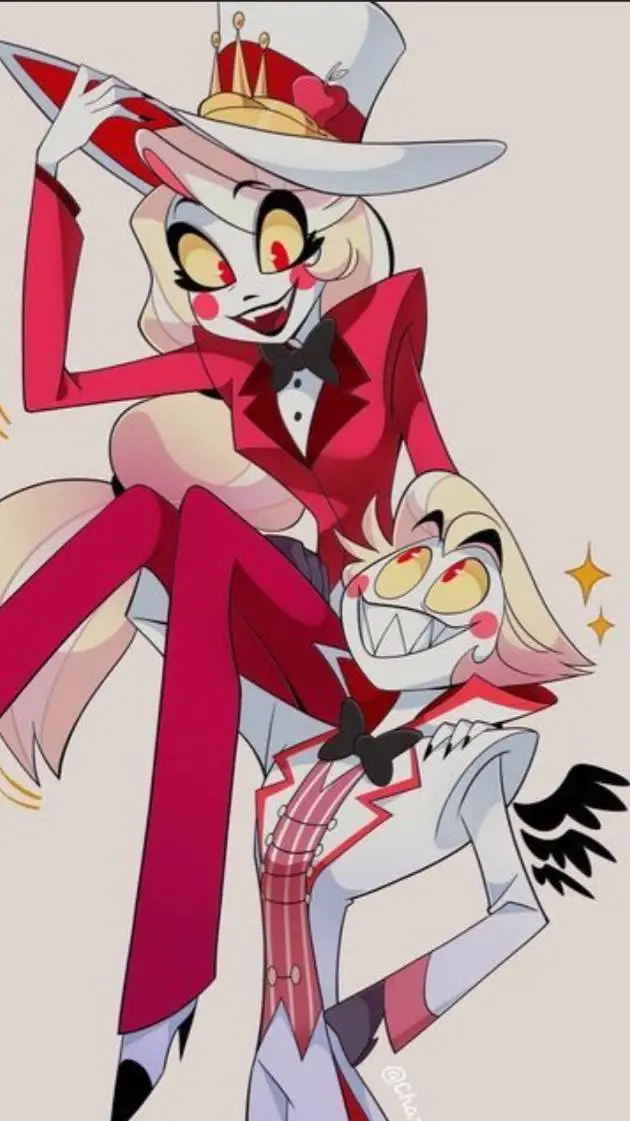 ai character: HAZBIN HOTEL!  background