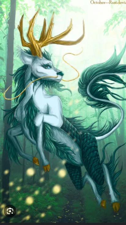 ai character: Ceres fauna (Kirin background